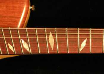 Novax Guitars fanned fret example